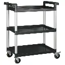 Winco 3-Tier Utility Carts w/ Brakes