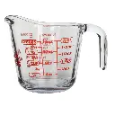 16 oz. Clear Glass Measuring Cup, Anchor Hocking