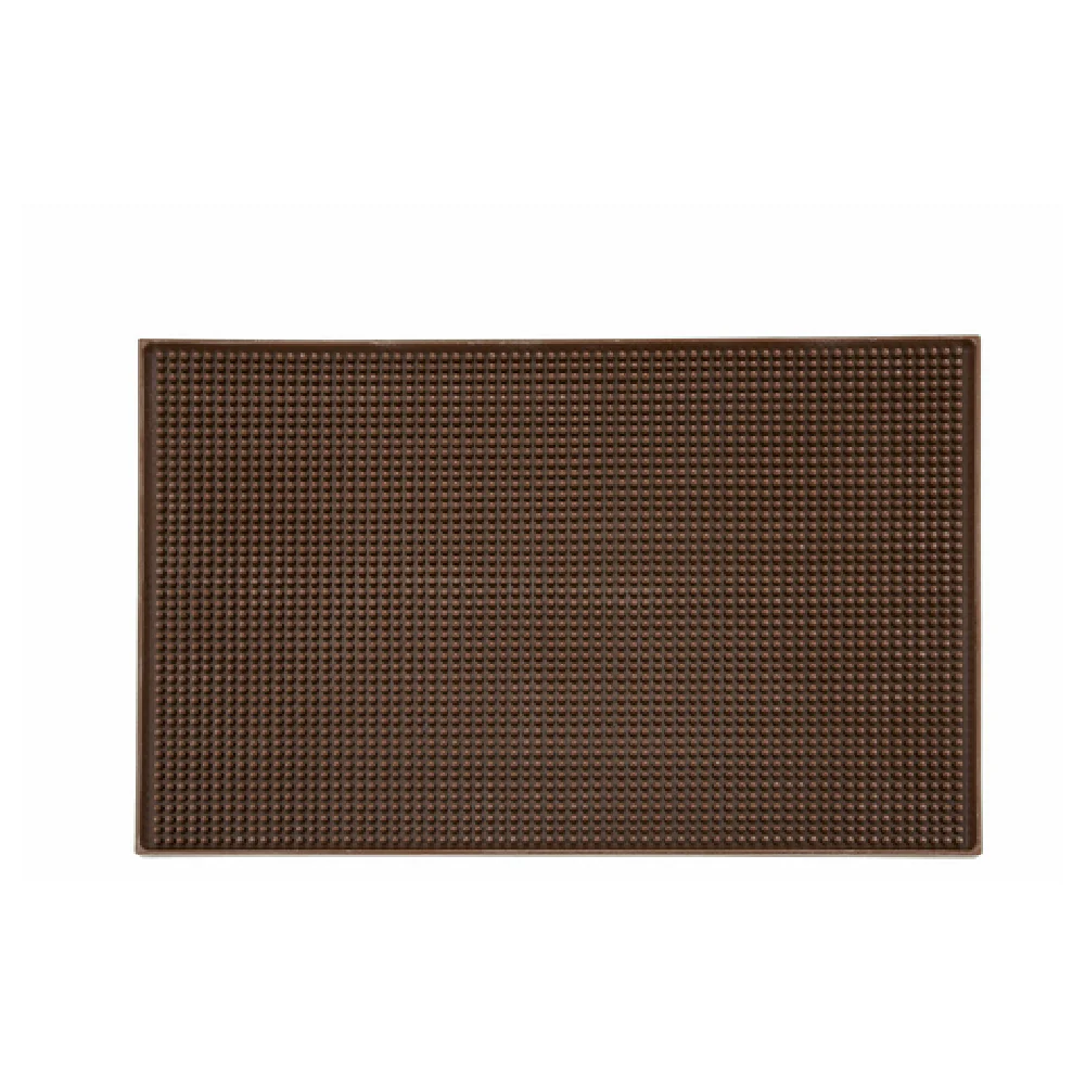 Bar Mat, 12" x 18", Brown 