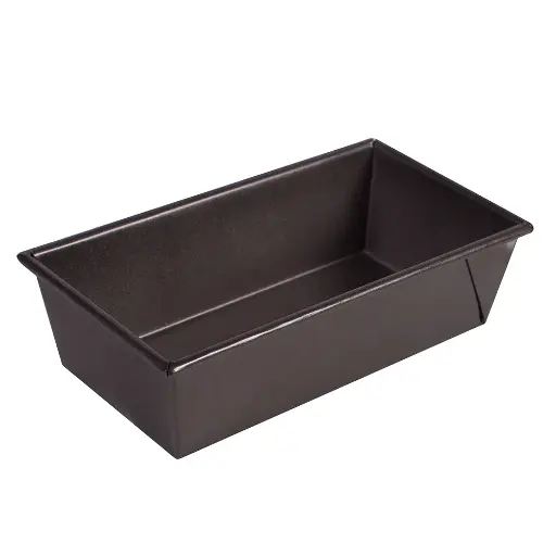 [HLF-150] Non-Stick Loaf Pan, 1-1/2 Pound, Aluminized Steel,Black
