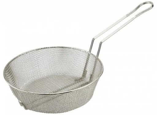 [MSB-10F] 10" Culinary Basket, Fine Mesh, Nickel Plated