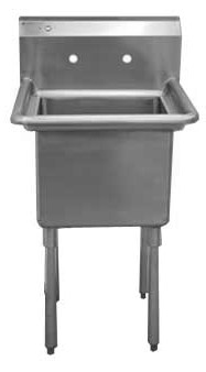 [E1CWP3624] 1-Compartment Sink, 24" x 36" x 14" Bowl 