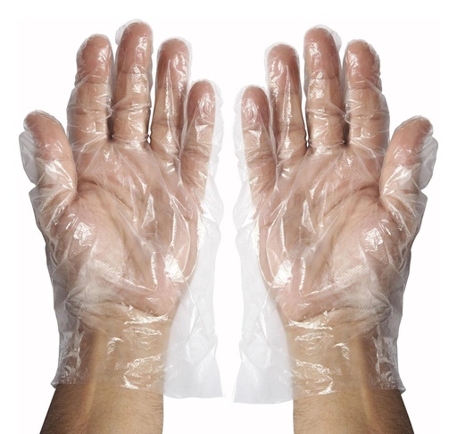 [GLP-M] Disposable Textured Glove, Size Medium, Polyethylene