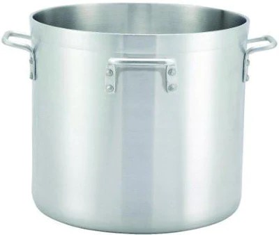 [ALHP-140H] 140 QT Alu Stock Pot w/4 Handles, 6mm, Precision