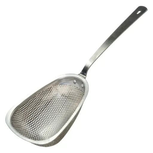 [CODS-7] Large Stainless Steel Scoop Colander, 18"