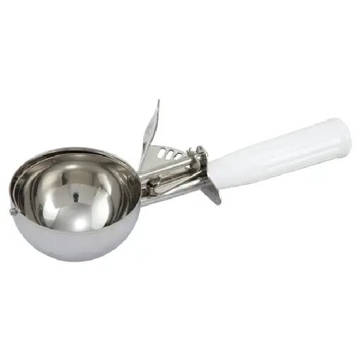 [ICD-6] Size 6, 4-2/3 Oz Disher, 3" Diameter, White