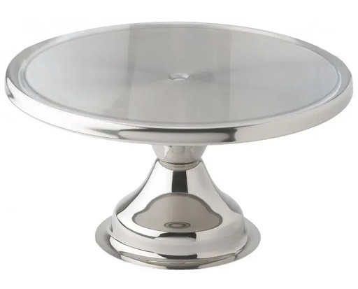 [CKS-13] Stainless Steel Round Cake Stand, 13"