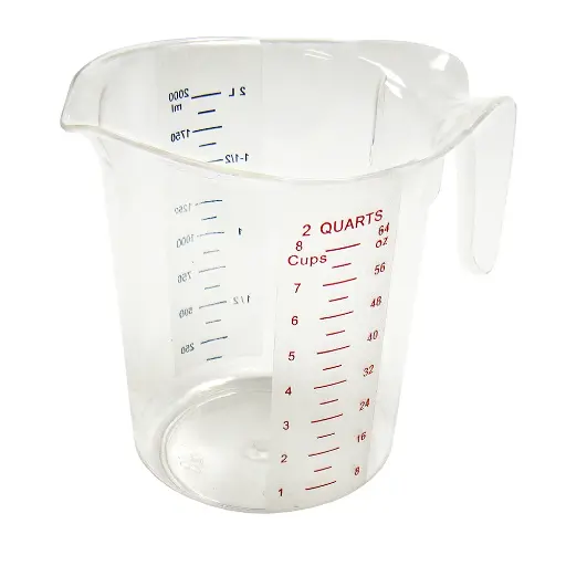 [PMCP-200] Polycarbonate Measuring Cups, 2 QT