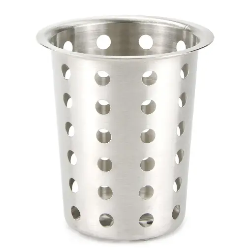 [FC-SS] Flatware Cylinder - Stainless, Perforated
