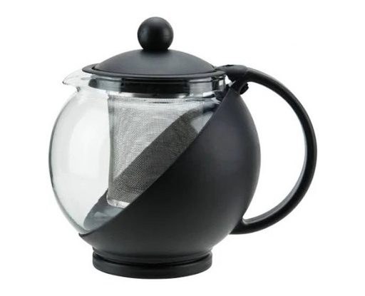 [GTP-25] 25 Ounce Glass Teapot with Stainless Steel Infuser Basket