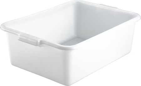 [PL-7W] Dish Box 20-1/4" x 15-1/2" x 7", White