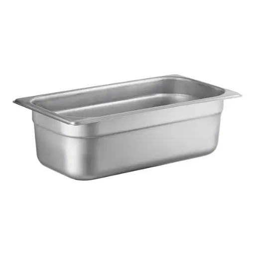 [H22G306] HiendL Anti-Jam 1/3 Size Steam Table Pan, 6" Deep, S/S, 22 Gauge, NSF