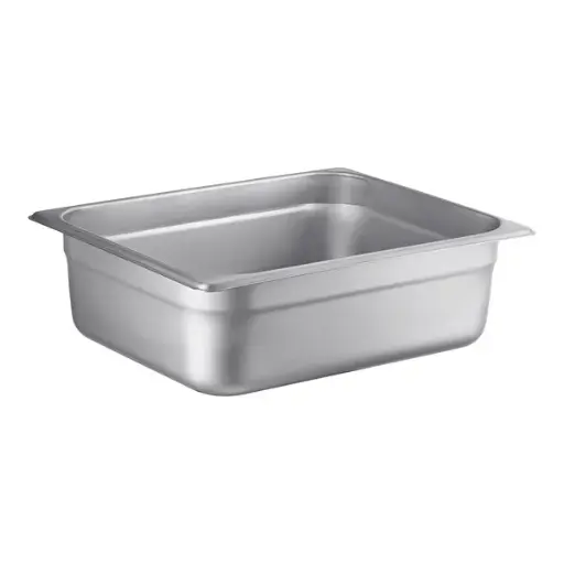 [H22G204] HiendL Anti-Jam Half Size Steam Table Pan, 4" Deep, S/S, 22 Gauge, NSF