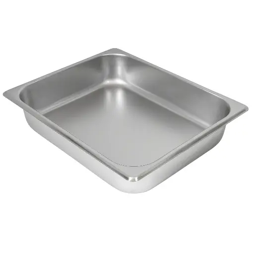 [H22G202] HiendL Anti-Jam Half Size Steam Table Pan, 2-1/2" Deep, S/S, 22 Gauge, NSF