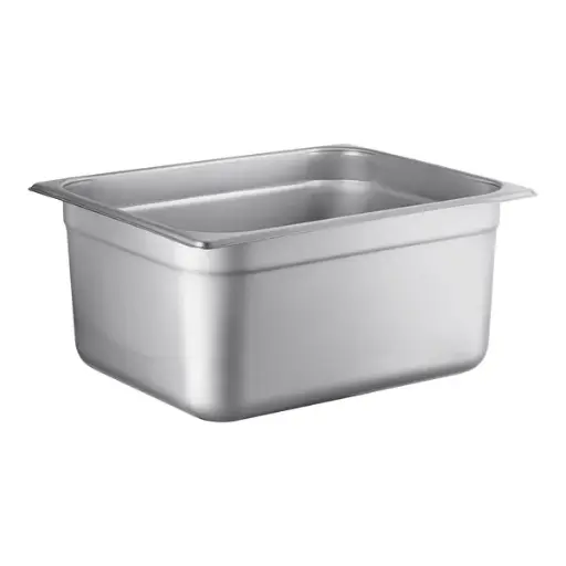 [H22G206] HiendL Anti-Jam Half Size Steam Table Pan, 6" Deep, S/S, 22 Gauge, NSF