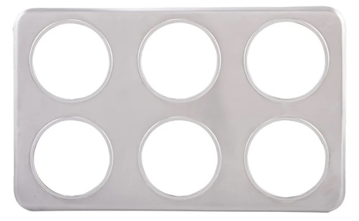 [ADP-444] Adaptor Plate Six 4-3/4" (2.5 QT) Holes