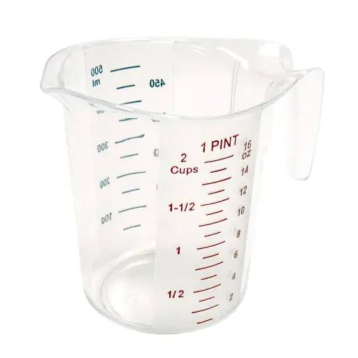 [PMCP-50] Polycarbonate Measuring Cups, 1 Pint