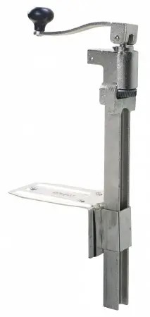 [CO-1] Standard Cast Iron Manual Can Opener, Commercial Grade Sharp Blade Can & Tin Opener, Bottle Opener Kitchen Tool