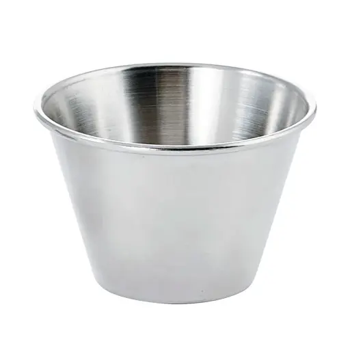 [SCP-40] SAUCE CUP, 4 OZ., STAINLESS STEEL