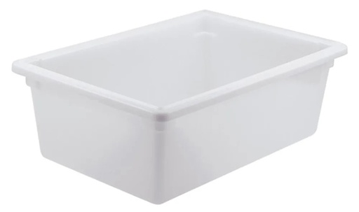 [PFFW-6] White Food Storage Container, 18" x 26" x 6" deep