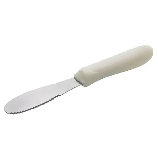 [TWP-31] Sandwich Spreader, 3-5/8" x 1-1/4" stainless steel blade, dishwasher safe