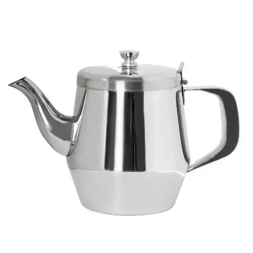 [JB2920] 20-oz Gooseneck Teapot w/ Lid - Stainless