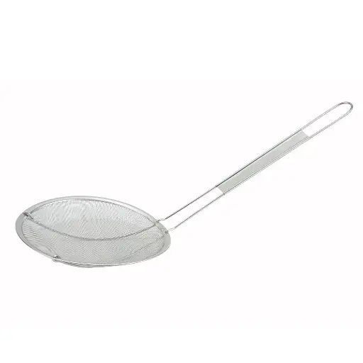 [MSS-6.5] Round Single Mesh Skimmer, 6.5", Stainless Steel