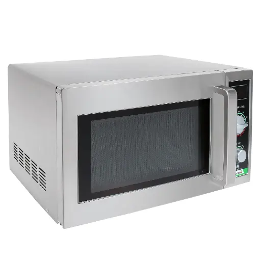 [EMW-1000SD] Commercial Microwave, Dial Stainless Steel, 1,000 W