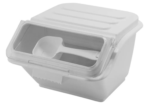 [IB-2S] 2 Gallon Shelf Ingredient Bin, 40-Cup, NSF