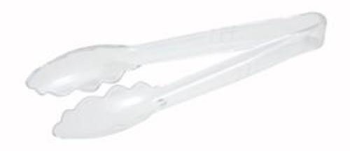 [PUT-9C] 9" Polycarbonate Utility Tong, Clear