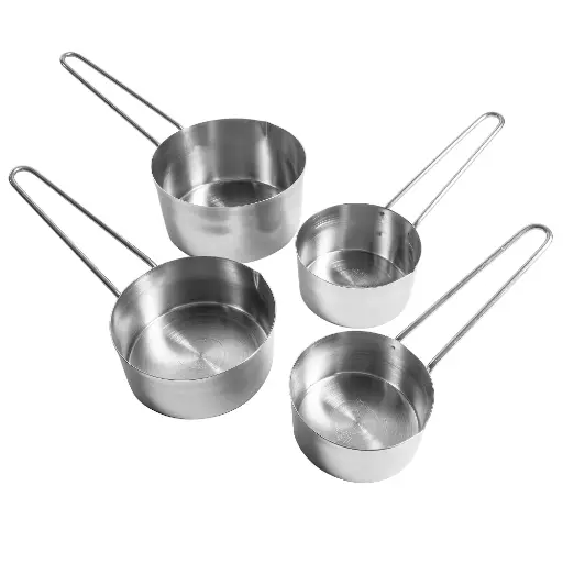 [MCP-4P] Measuring Cup 4 Pc/Set w/ Wire Handle