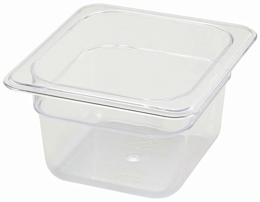 [SP7604] Winco Polycarbonate Food Pan, 1/6 Size, 4"