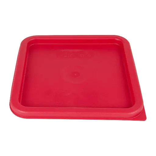 [PECC-68] PE Square Cover, Red,Fits 6 & 8qt