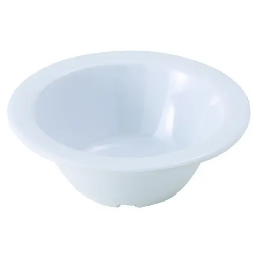 [MMB-4W] Melamine Fruit Bowl, 4-3/4", 4-Ounce, White