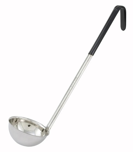 [LDC-6] Color-Coded 6 Oz. Ladle with Black Handle
