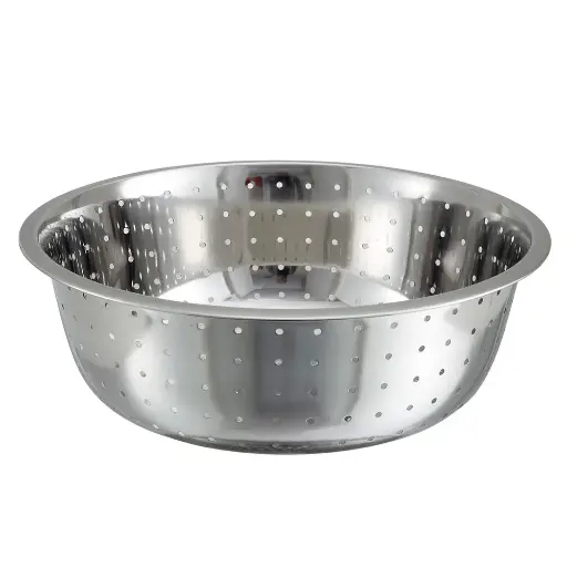[CCOD-15L] S/S 15INCH Chinese Collander w/5mm Holes
