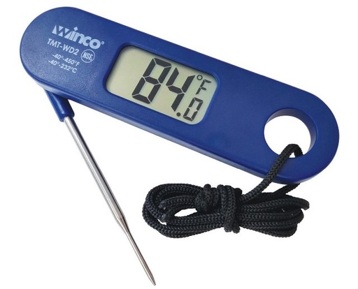[TMT-WD2] Digital Thermometer, Folding Probe