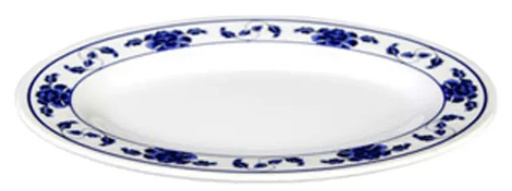 [2016TB] 16" x 11-5/8" x 1-1/4", Platter, Lotus, Melamine, BPA Free, NSF