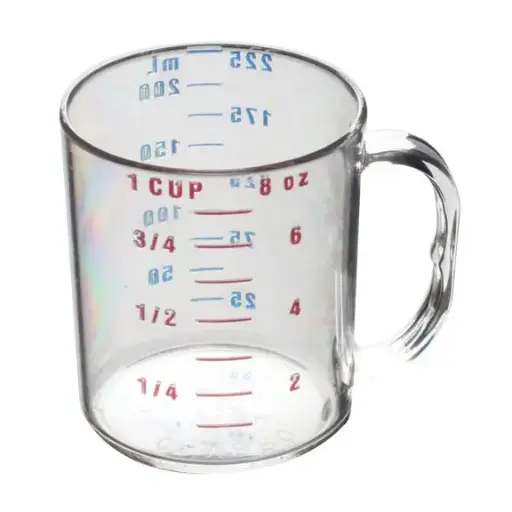 [PLMD008CL] 1 Cup / 0.25 L Polycarbonate Measuring Cup