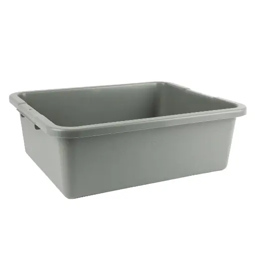 [PLBTC001G] Bus Box/Tub Cover, stackable, freezer safe, high-density polyethylene, Gray, NSF