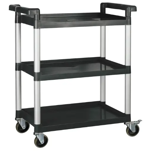 Winco 3-Tier Utility Carts w/ Brakes