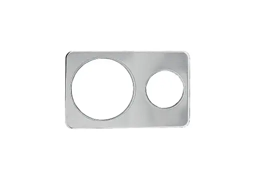 [ADP-610] Adaptor Plate, 6-3/8" & 10-3/8" Holes, S/S