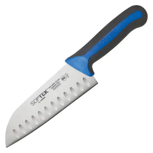 [KSTK-70] SofTek, 7" Santoku Knife, Soft Grip Handle