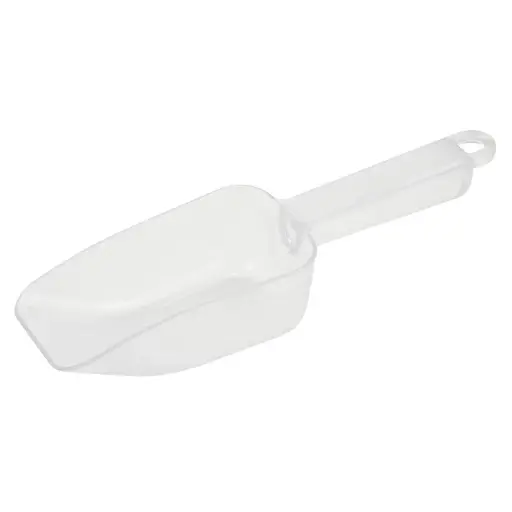 [PS-5] Polycarbonate Flat Bottom Scoops, Clear, 5 oz