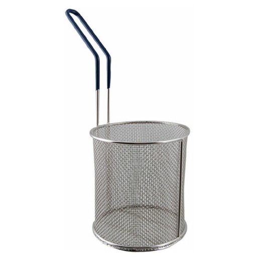[ECO407PASTABK57] Stainless Steel Strainer / Blanching Basket with Coated Handle, 5" x 6 1/2"