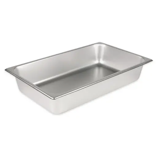 [SPJP-104] Anti-Jam Steam Table Pan, Full-size, 4"-deep, 23 Ga S/S