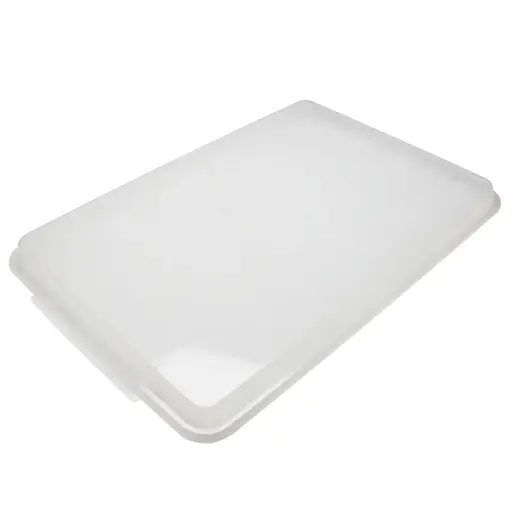 [ECOBUNHALFCV] Polypropylene Bun / Sheet Pan Cover, 1/2 Size  - NSF