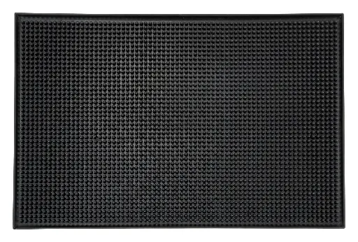 [ECOBMATBK] Bar Mat, 12" x 18", Black 