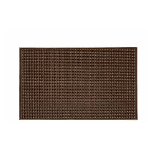 [ECOBMATBR] Bar Mat, 12" x 18", Brown 