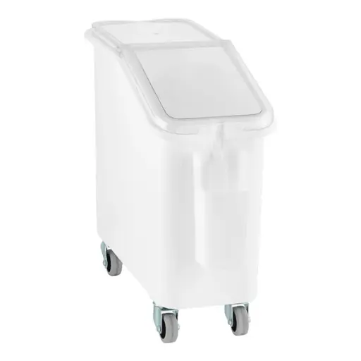 [ECOBIN21GL] Ingredient Storage Bin with Sliding Lid & Scoop, 21 Gallon / 335 Cup, Mobile 